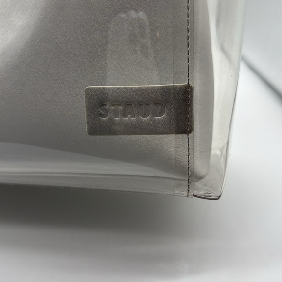 Staud Shirley Bag in Clear/White - Picture 9 of 14
